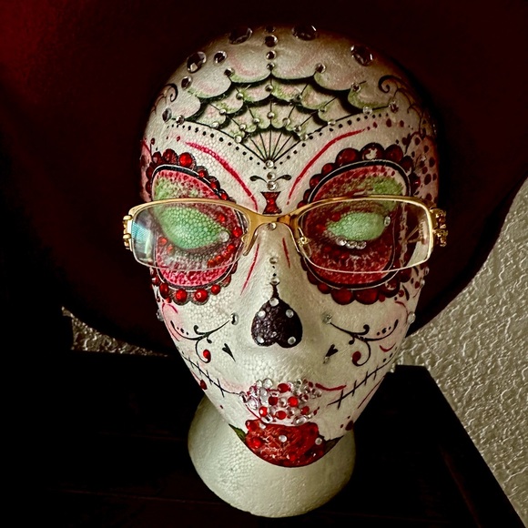 Authentic Tiffanny & Co EyeGlasses w Rhinestones Designer Made in Italy 10005b - Picture 10 of 10